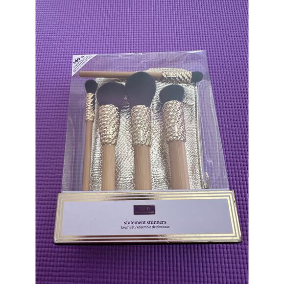Tarte Statement Stunners Face & Eye Makeup Brush Set Limited Edition NEW brushes - Picture 1 of 6